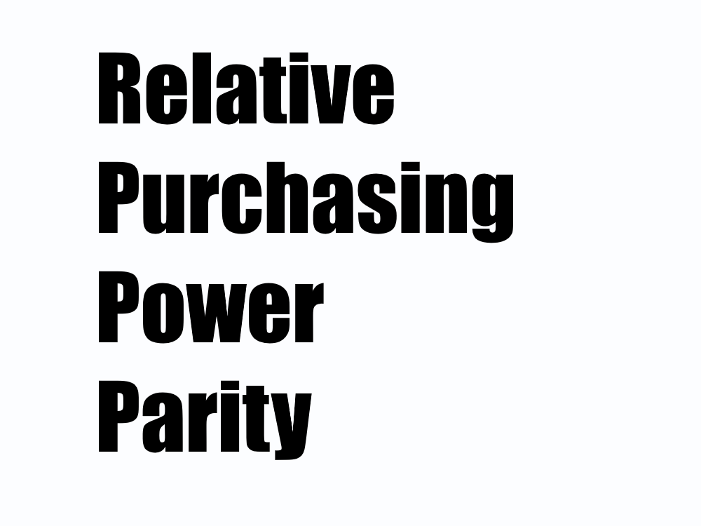 Relative Purchasing Power Parity