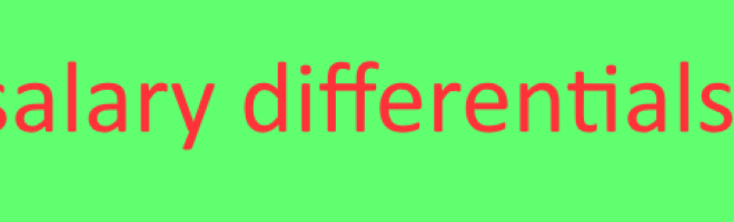 Teacher salary differentials and ppp