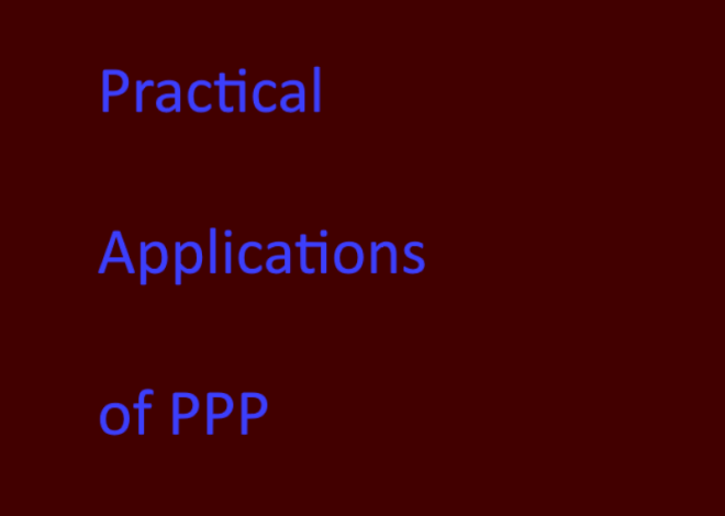 Practical Applications of PPP